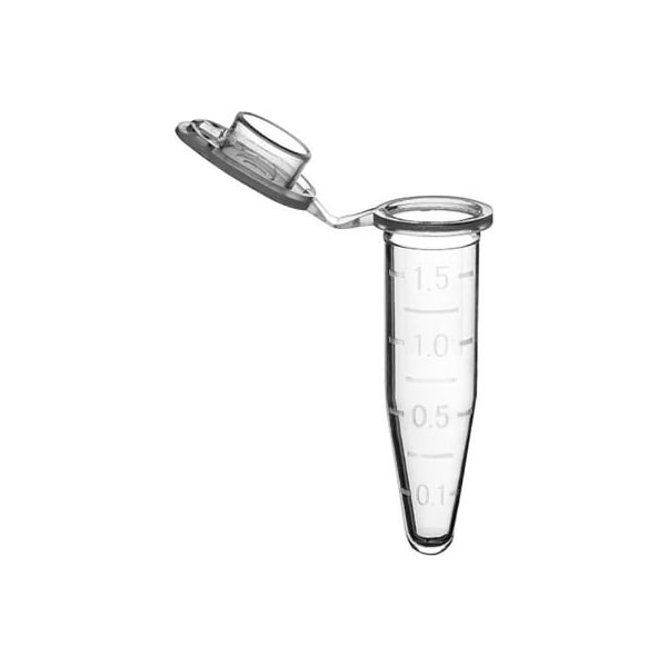 Mtc Bio MTC Bio Microcentrifuge Tubes with Cap, Sterile, 0.5 ml, Clear, 500 Pack C2007 - main